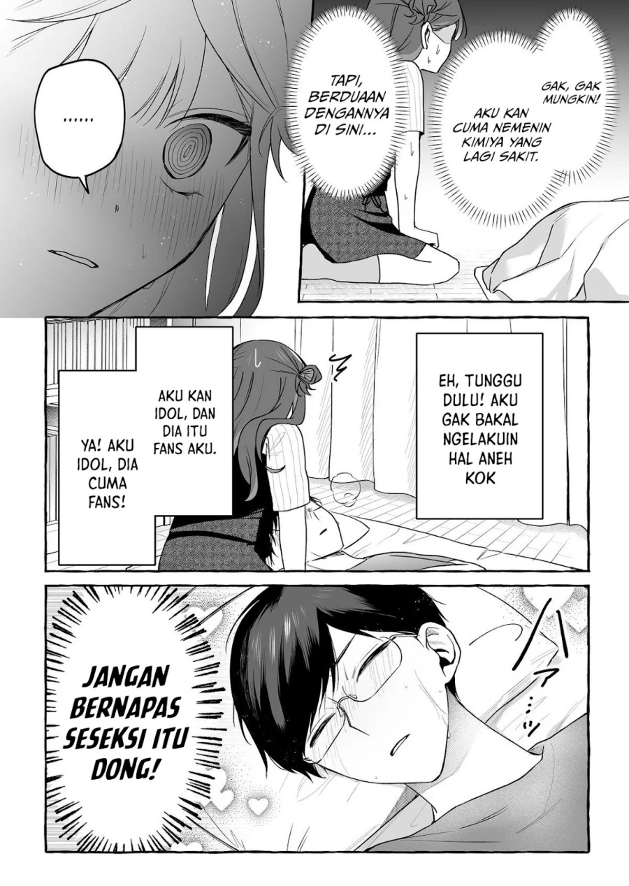 Damedol to Sekai ni Hitori Dake no Fan (Serialization) Chapter 44 Bahasa Indonesia