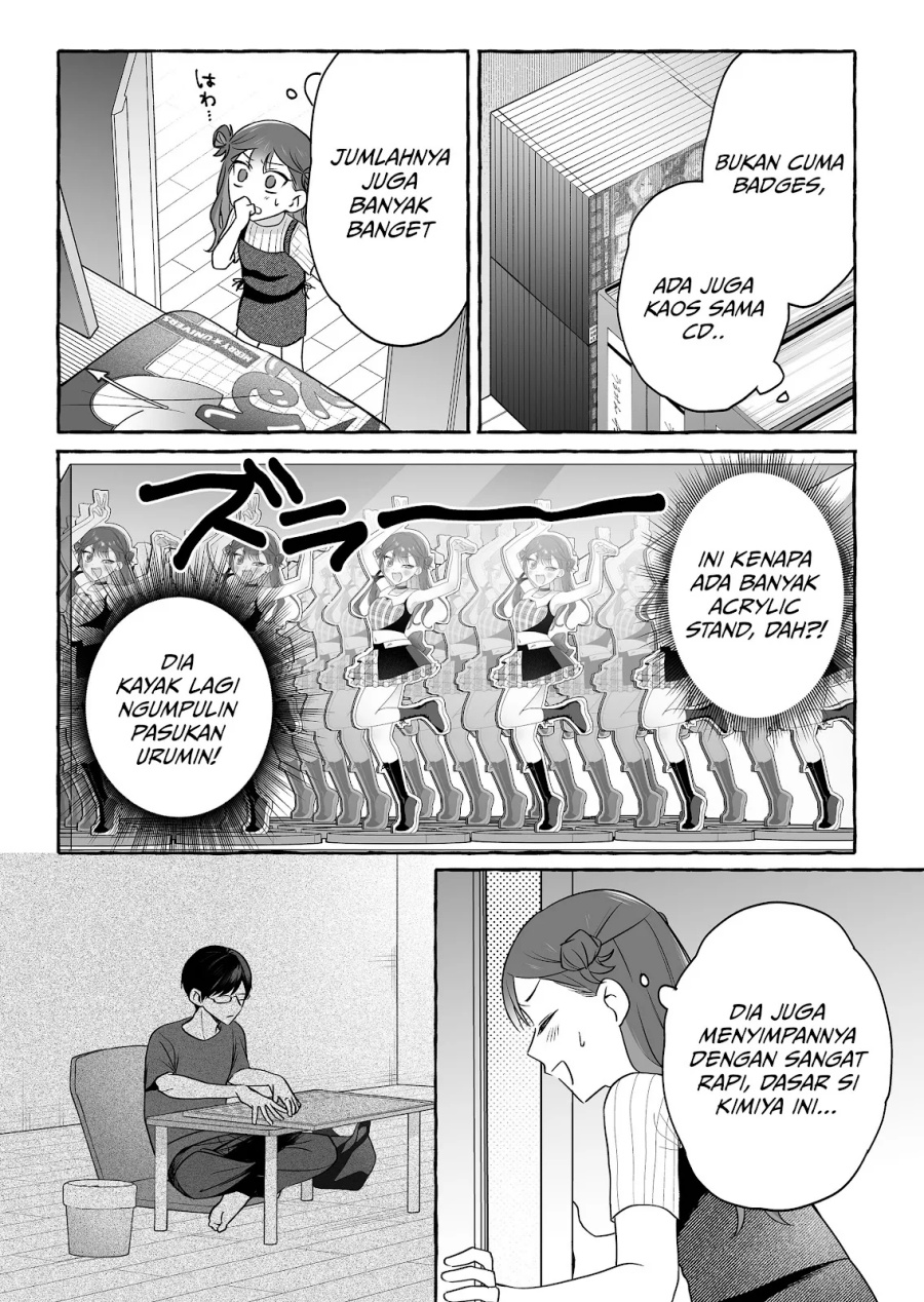 Damedol to Sekai ni Hitori Dake no Fan (Serialization) Chapter 45 Bahasa Indonesia