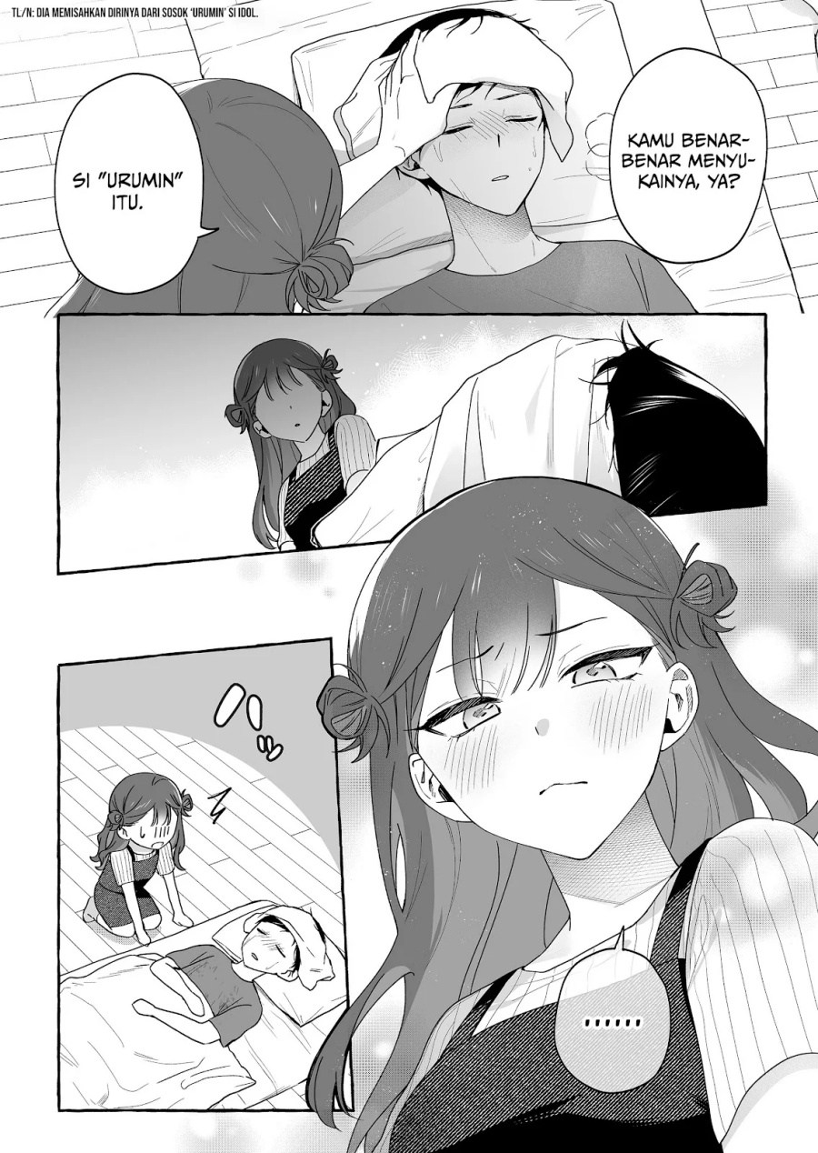 Damedol to Sekai ni Hitori Dake no Fan (Serialization) Chapter 45 Bahasa Indonesia