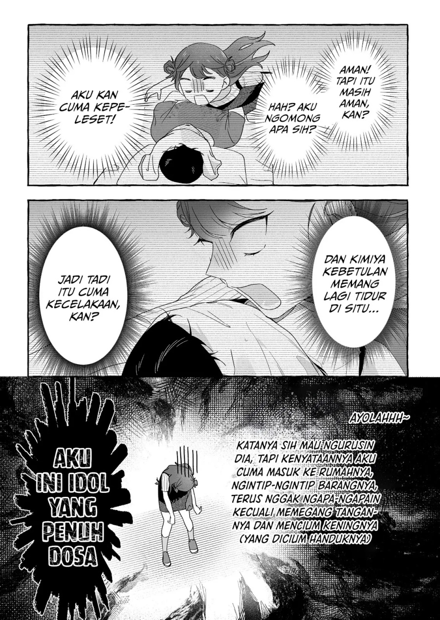 Damedol to Sekai ni Hitori Dake no Fan (Serialization) Chapter 45 Bahasa Indonesia