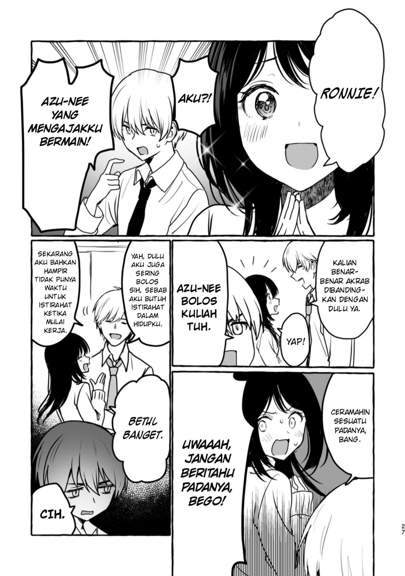Damena Onee-san demo sukida yo ne? chapter 3