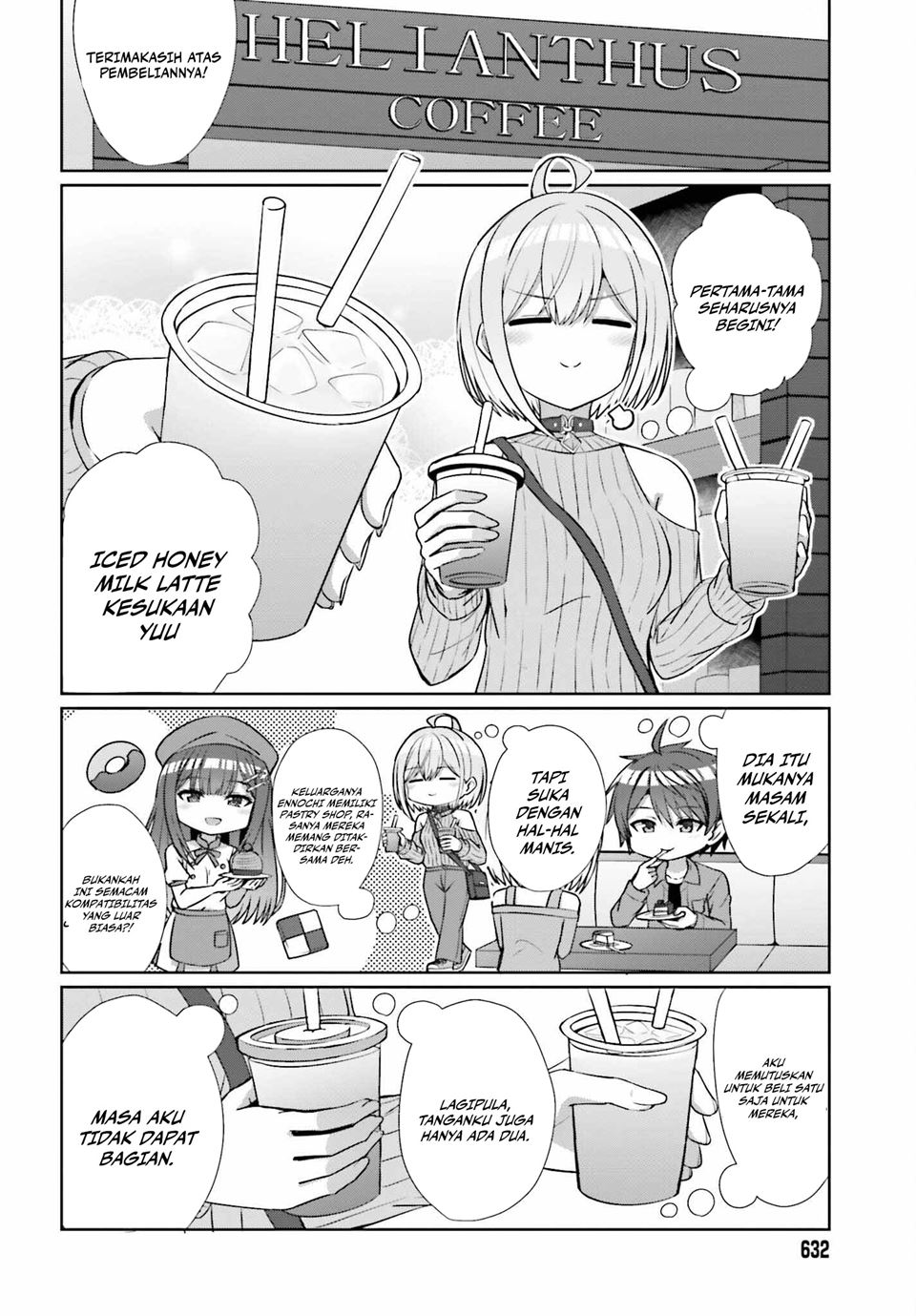 Danjou no Yuujou wa Seiritsu Suru? (Iya, Shinai!!) Chapter 14 Bahasa Indonesia