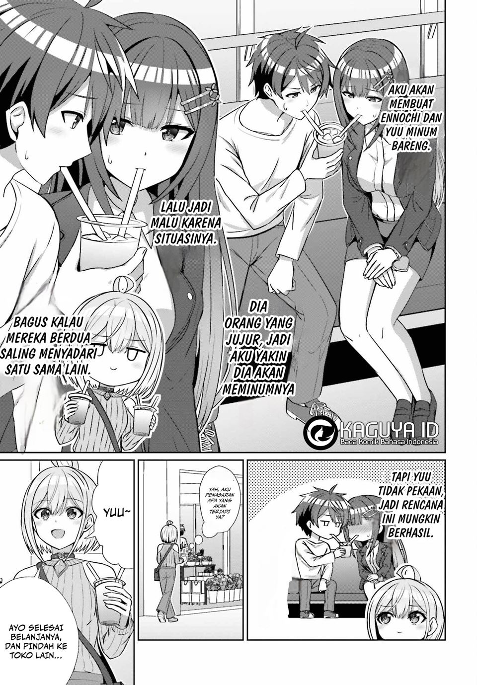Danjou no Yuujou wa Seiritsu Suru? (Iya, Shinai!!) Chapter 14 Bahasa Indonesia