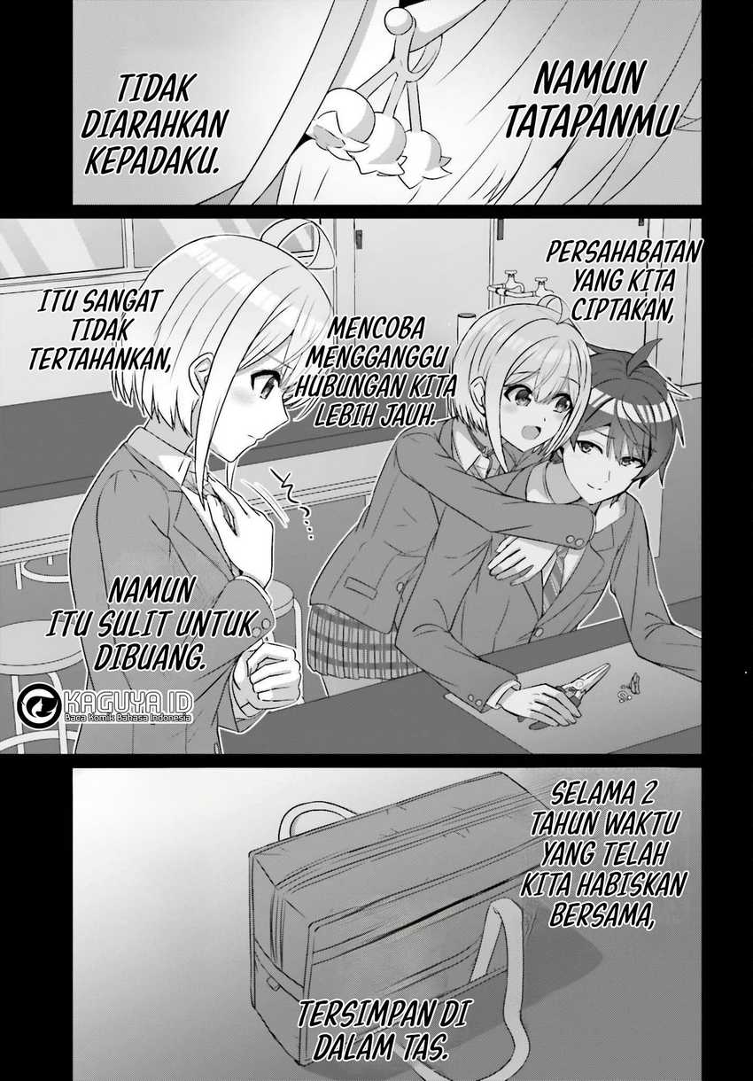 Danjou no Yuujou wa Seiritsu Suru? (Iya, Shinai!!) Chapter 20 Bahasa Indonesia