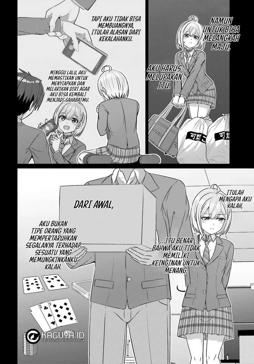 Danjou no Yuujou wa Seiritsu Suru? (Iya, Shinai!!) Chapter 20 Bahasa Indonesia