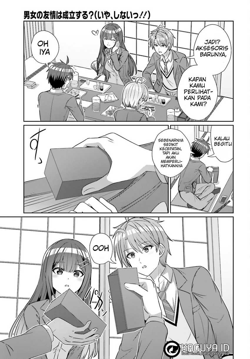 Danjou no Yuujou wa Seiritsu Suru? (Iya, Shinai!!) chapter 21