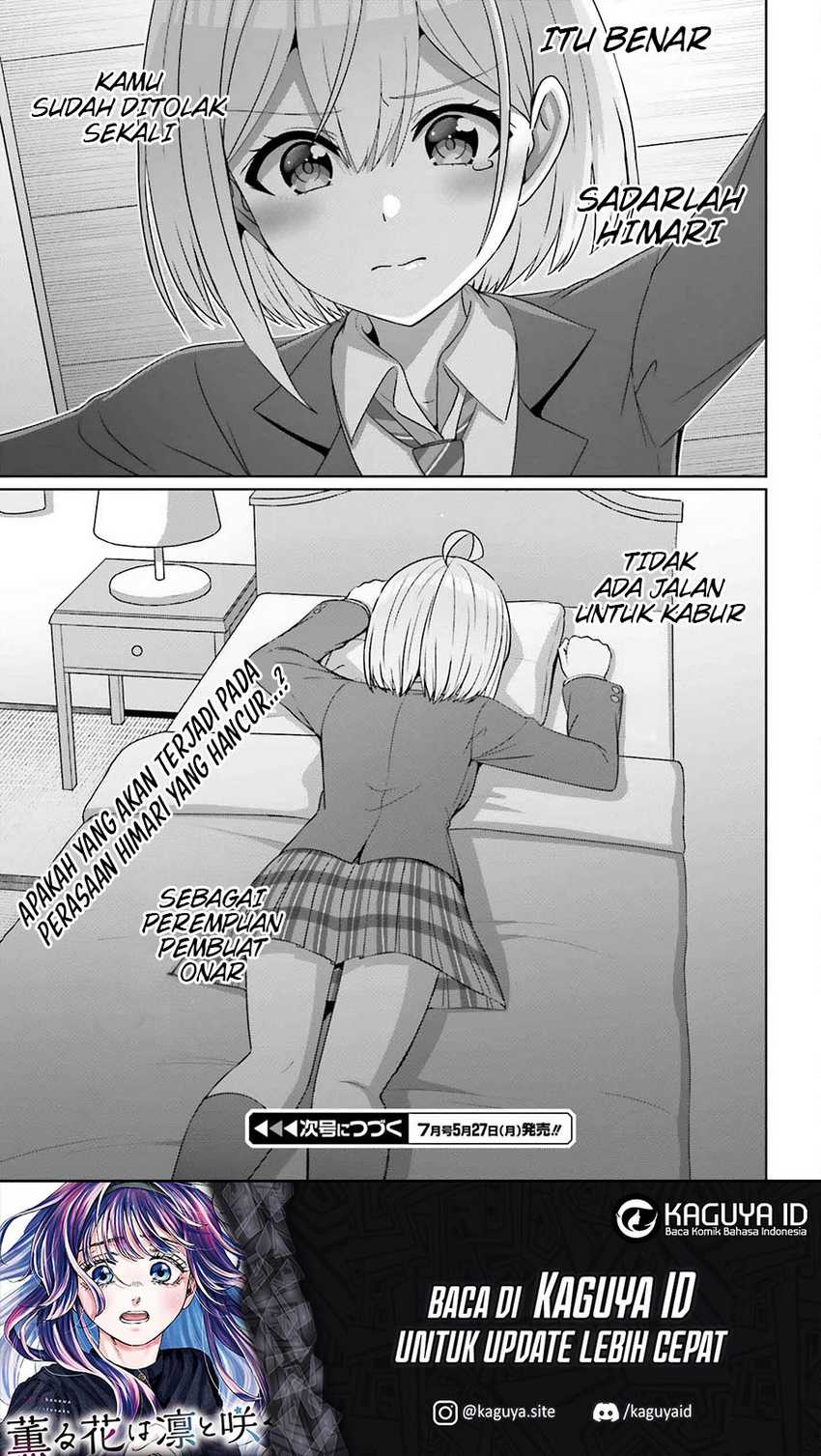 Danjou no Yuujou wa Seiritsu Suru? (Iya, Shinai!!) Chapter 27 Bahasa Indonesia