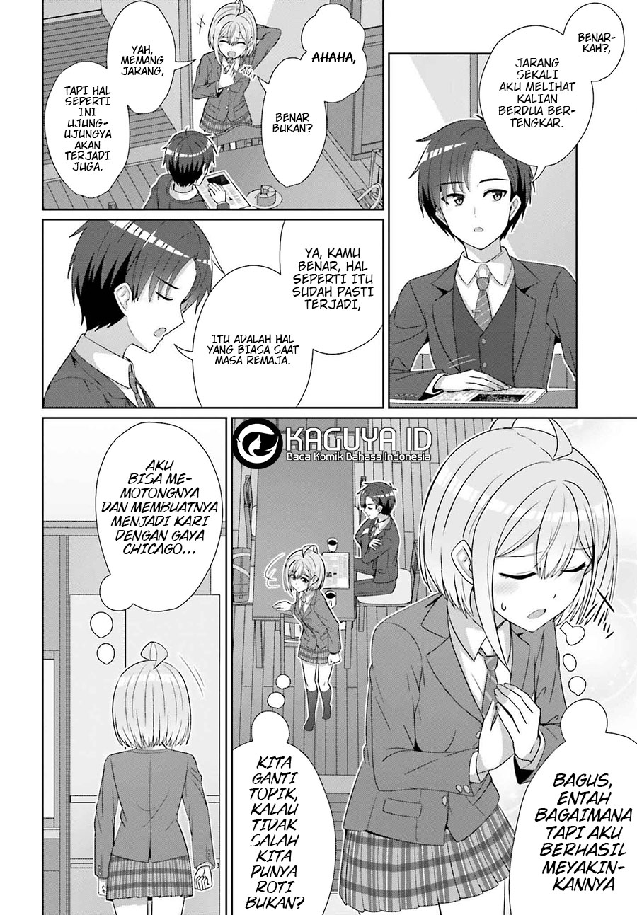Danjou no Yuujou wa Seiritsu Suru? (Iya, Shinai!!) Chapter 28 Bahasa Indonesia