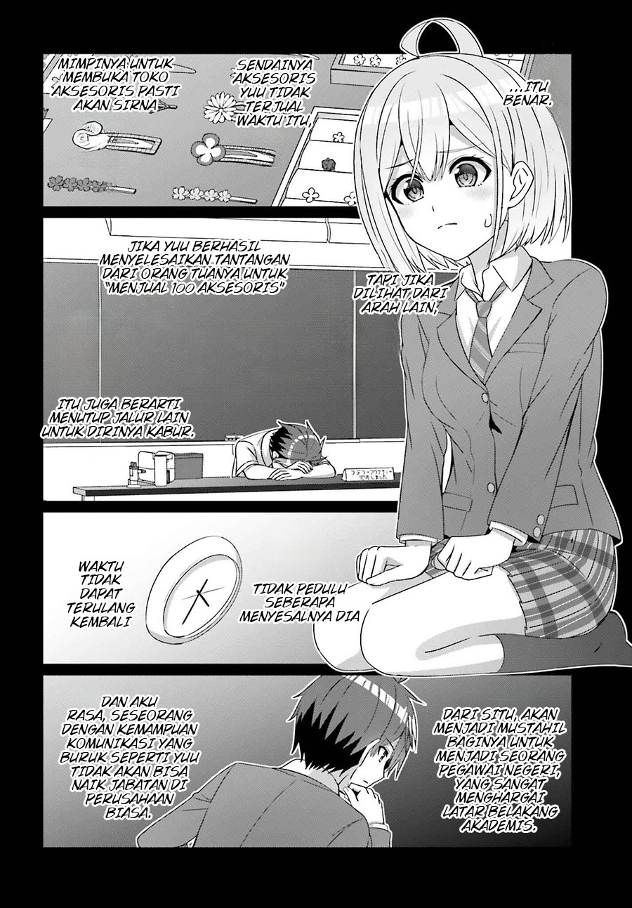 Danjou no Yuujou wa Seiritsu Suru? (Iya, Shinai!!) Chapter 28 Bahasa Indonesia