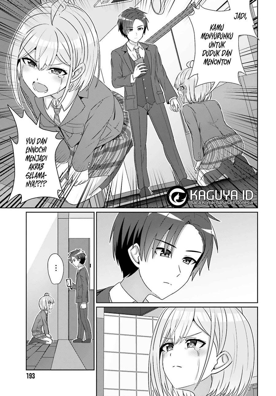 Danjou no Yuujou wa Seiritsu Suru? (Iya, Shinai!!) Chapter 28 Bahasa Indonesia
