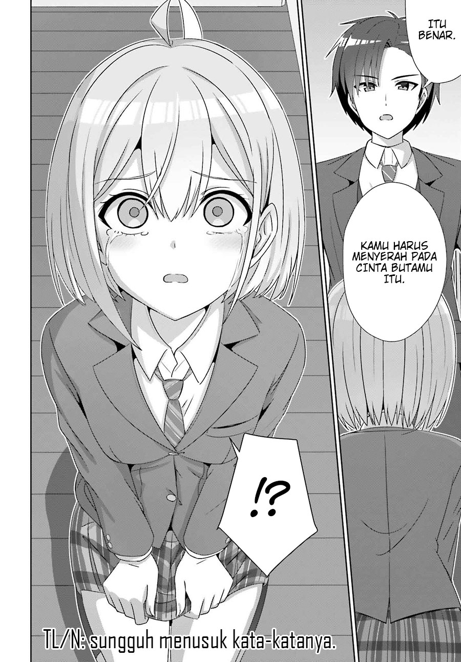 Danjou no Yuujou wa Seiritsu Suru? (Iya, Shinai!!) Chapter 28 Bahasa Indonesia