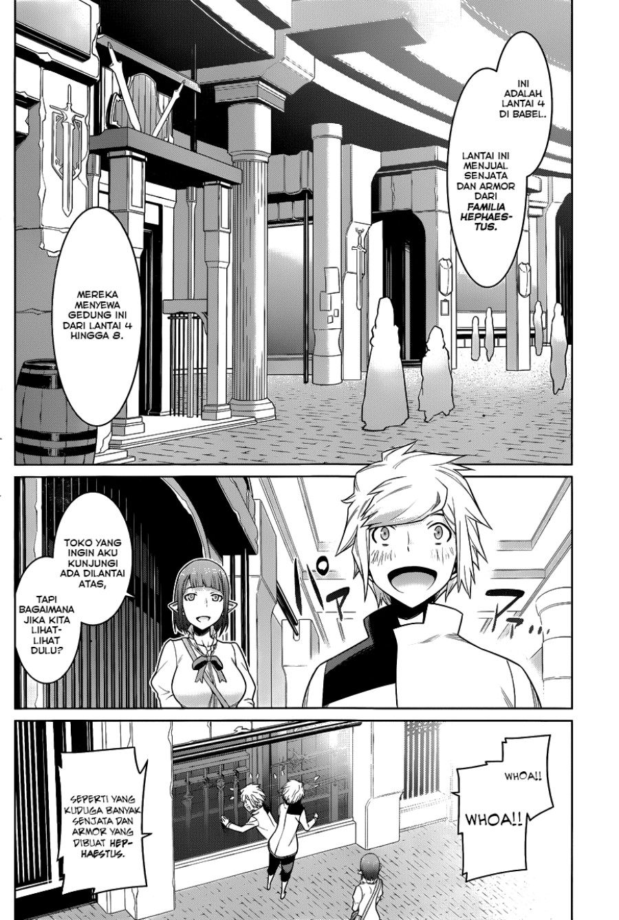 Dungeon ni Deai o Motomeru no wa Machigatte Iru Darou ka Gaiden – Sword Oratoria chapter 14