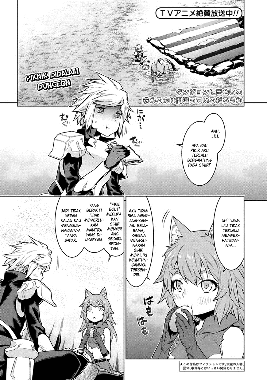 Dungeon ni Deai o Motomeru no wa Machigatte Iru Darou ka Gaiden – Sword Oratoria Chapter 35 Bahasa Indonesia
