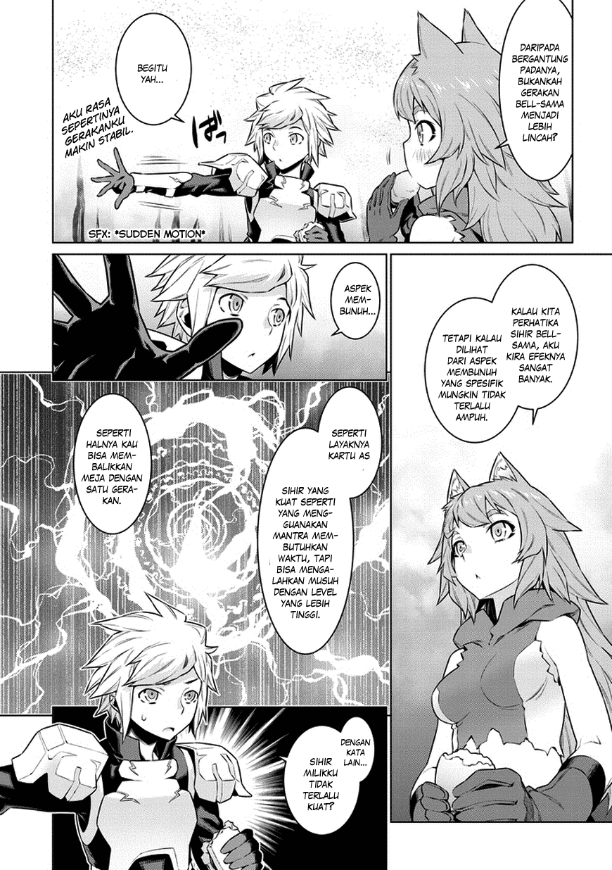 Dungeon ni Deai o Motomeru no wa Machigatte Iru Darou ka Gaiden – Sword Oratoria Chapter 35 Bahasa Indonesia