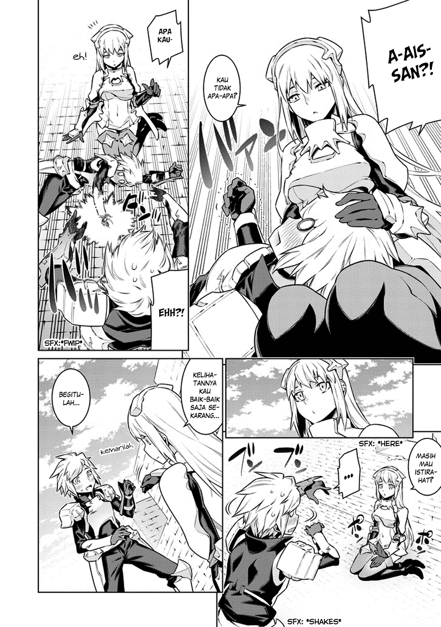 Dungeon ni Deai o Motomeru no wa Machigatte Iru Darou ka Gaiden – Sword Oratoria Chapter 35 Bahasa Indonesia
