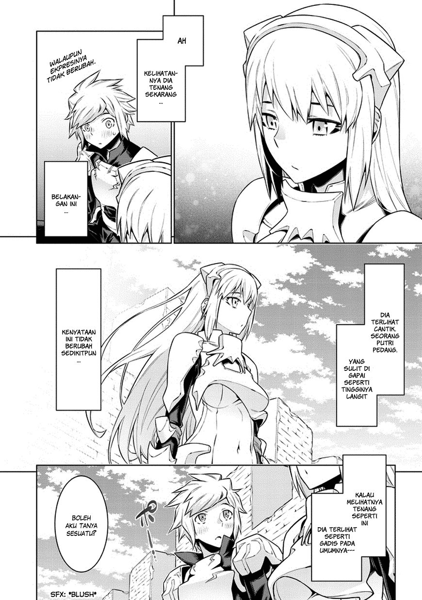 Dungeon ni Deai o Motomeru no wa Machigatte Iru Darou ka Gaiden – Sword Oratoria Chapter 35 Bahasa Indonesia