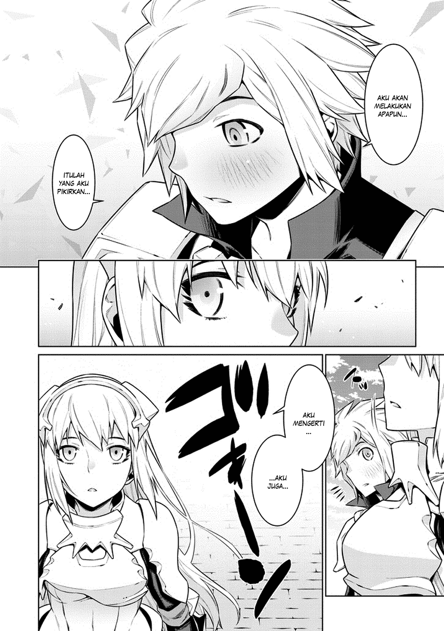 Dungeon ni Deai o Motomeru no wa Machigatte Iru Darou ka Gaiden – Sword Oratoria Chapter 35 Bahasa Indonesia