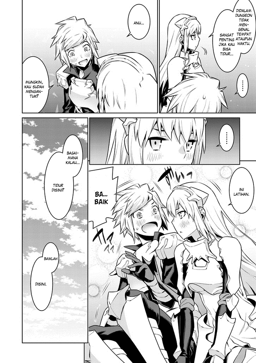 Dungeon ni Deai o Motomeru no wa Machigatte Iru Darou ka Gaiden – Sword Oratoria Chapter 35 Bahasa Indonesia