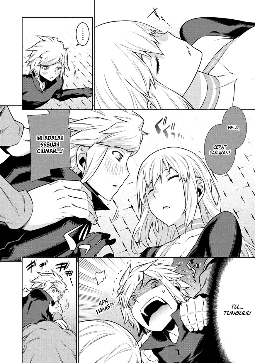 Dungeon ni Deai o Motomeru no wa Machigatte Iru Darou ka Gaiden – Sword Oratoria Chapter 35 Bahasa Indonesia