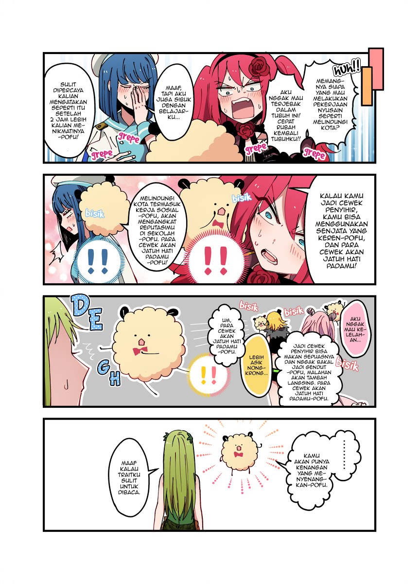 Danshi Koukousei ga Mahou Shoujo ni Naru Hanashi (The Story of High School Boys Who Became Magical Girls) chapter 5
