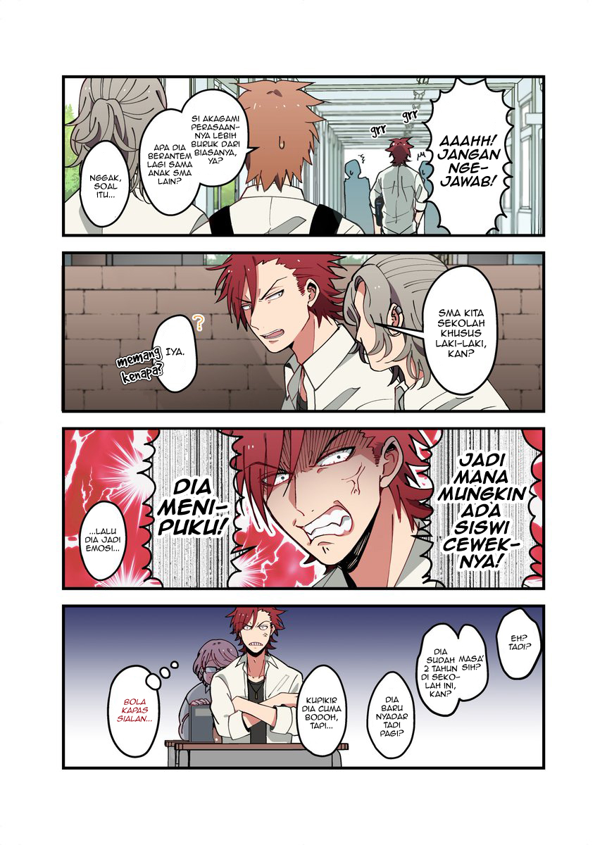 Danshi Koukousei ga Mahou Shoujo ni Naru Hanashi Chapter 09 Bahasa Indonesia