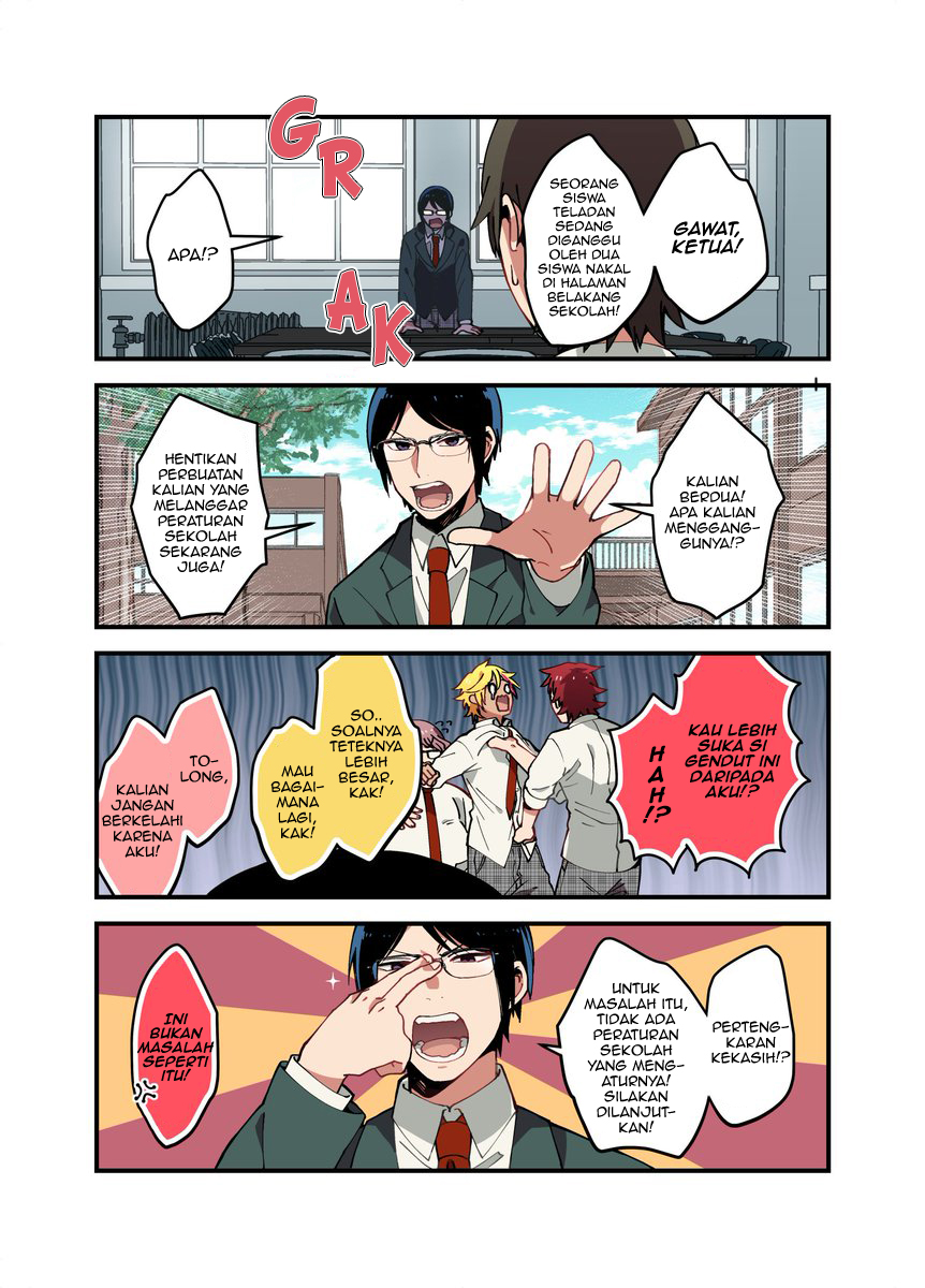 Danshi Koukousei ga Mahou Shoujo ni Naru Hanashi Chapter 15 Bahasa Indonesia