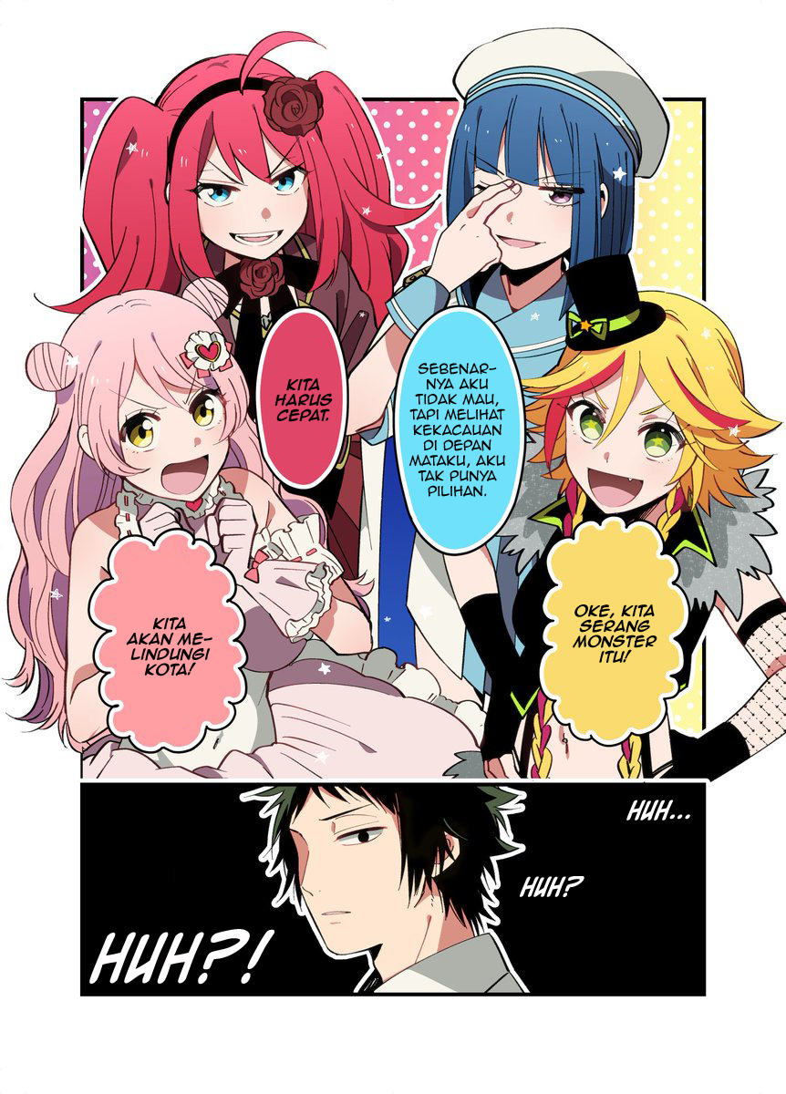 Danshi Koukousei ga Mahou Shoujo ni Naru Hanashi (The Story of High School Boys Who Became Magical Girls) chapter 24