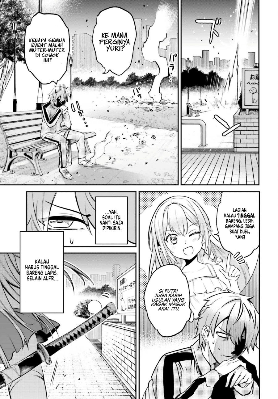 Danshi Kinsei Game Sekai de Ore ga Yarubeki Yuiitsu no Koto – Yuri no Ma ni Hasamaru Otoko to Shite Tensei shite shimaimashita chapter 3
