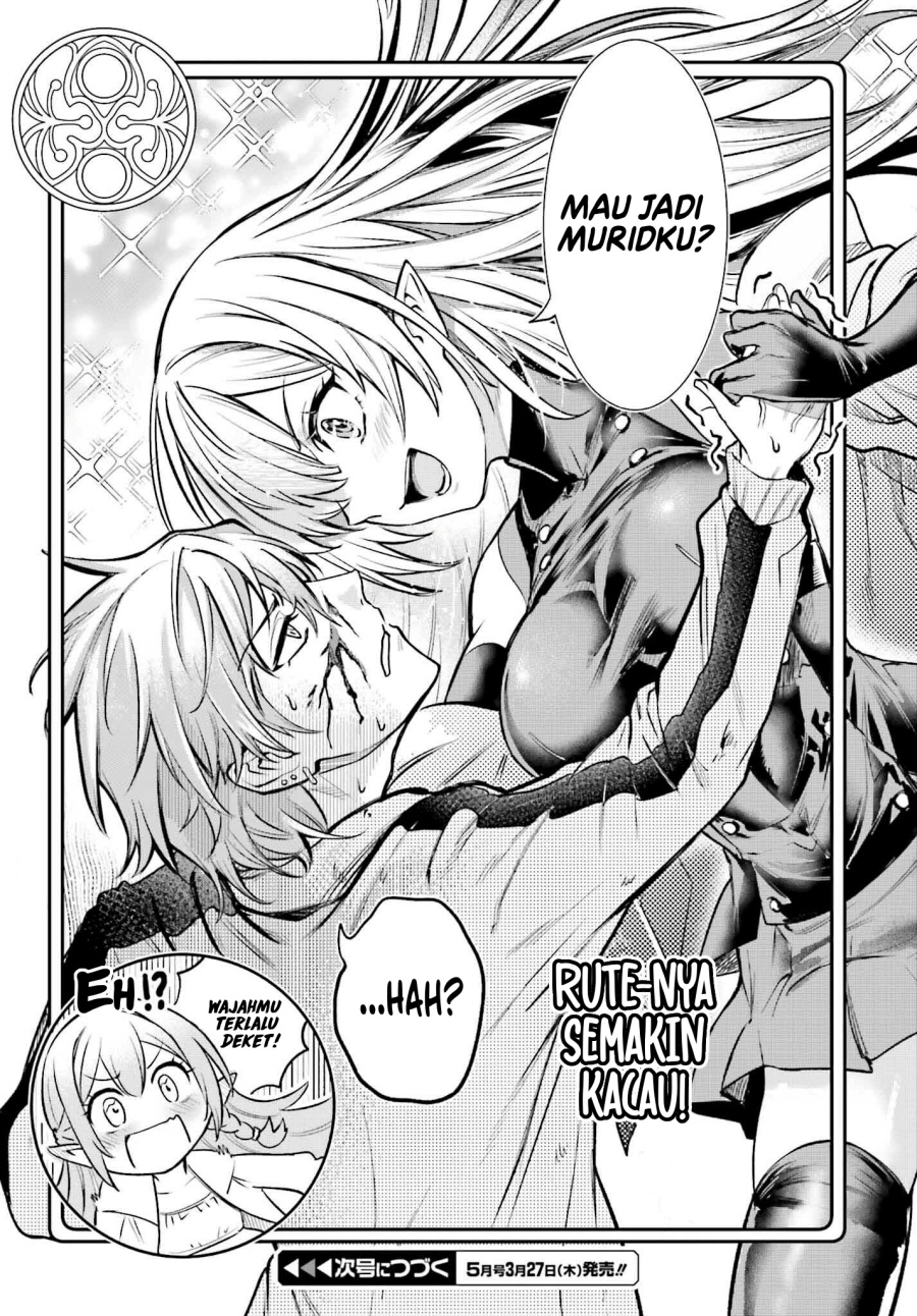 Danshi Kinsei Game Sekai de Ore ga Yarubeki Yuiitsu no Koto – Yuri no Ma ni Hasamaru Otoko to Shite Tensei shite shimaimashita chapter 3
