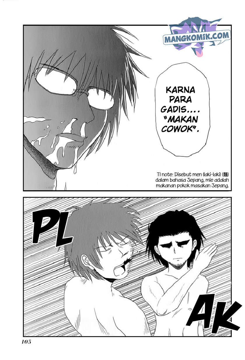 Danshi Koukousei no Nichijou Chapter 12 Bahasa Indonesia
