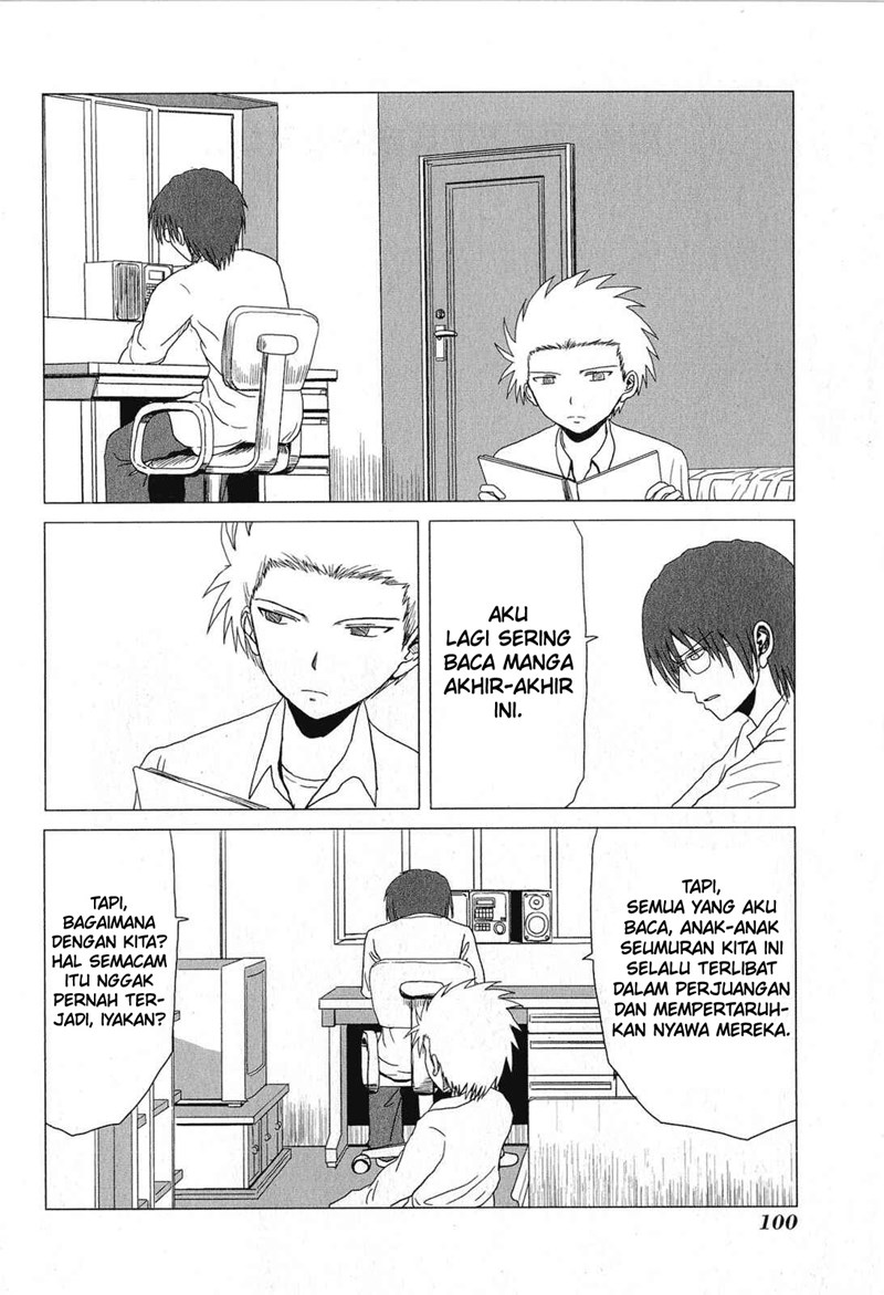 Danshi Koukousei no Nichijou Chapter 47 Bahasa Indonesia
