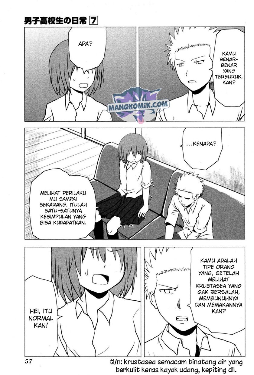 Danshi Koukousei no Nichijou Chapter 101 Bahasa Indonesia
