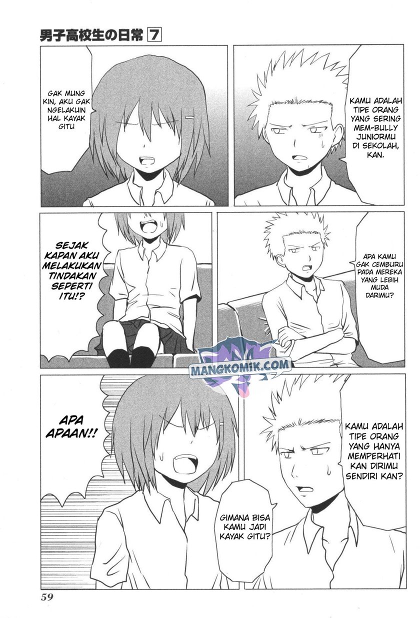 Danshi Koukousei no Nichijou Chapter 101 Bahasa Indonesia