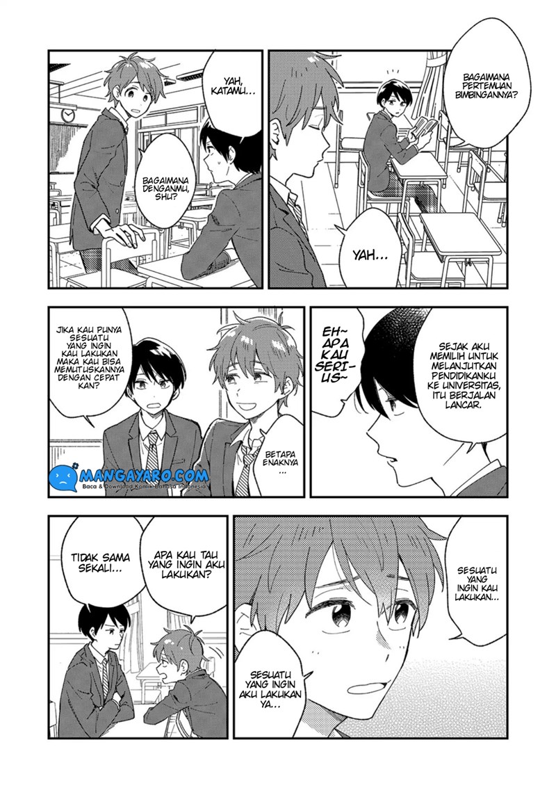 Danshi Koukousei wa Kyou mo Onaka ga Suiteiru chapter 4