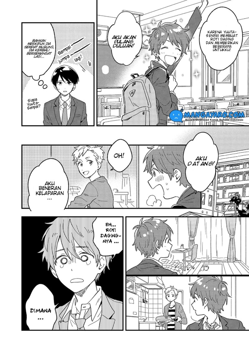 Danshi Koukousei wa Kyou mo Onaka ga Suiteiru chapter 4