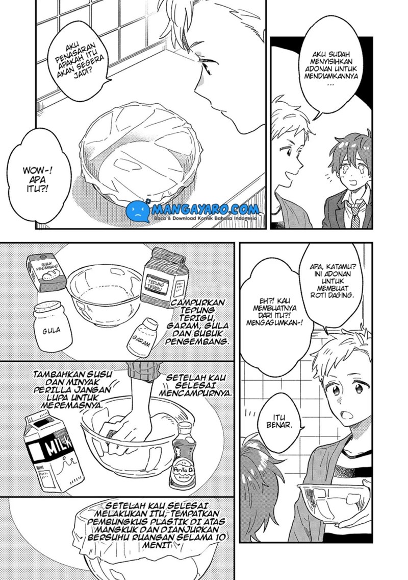 Danshi Koukousei wa Kyou mo Onaka ga Suiteiru chapter 4