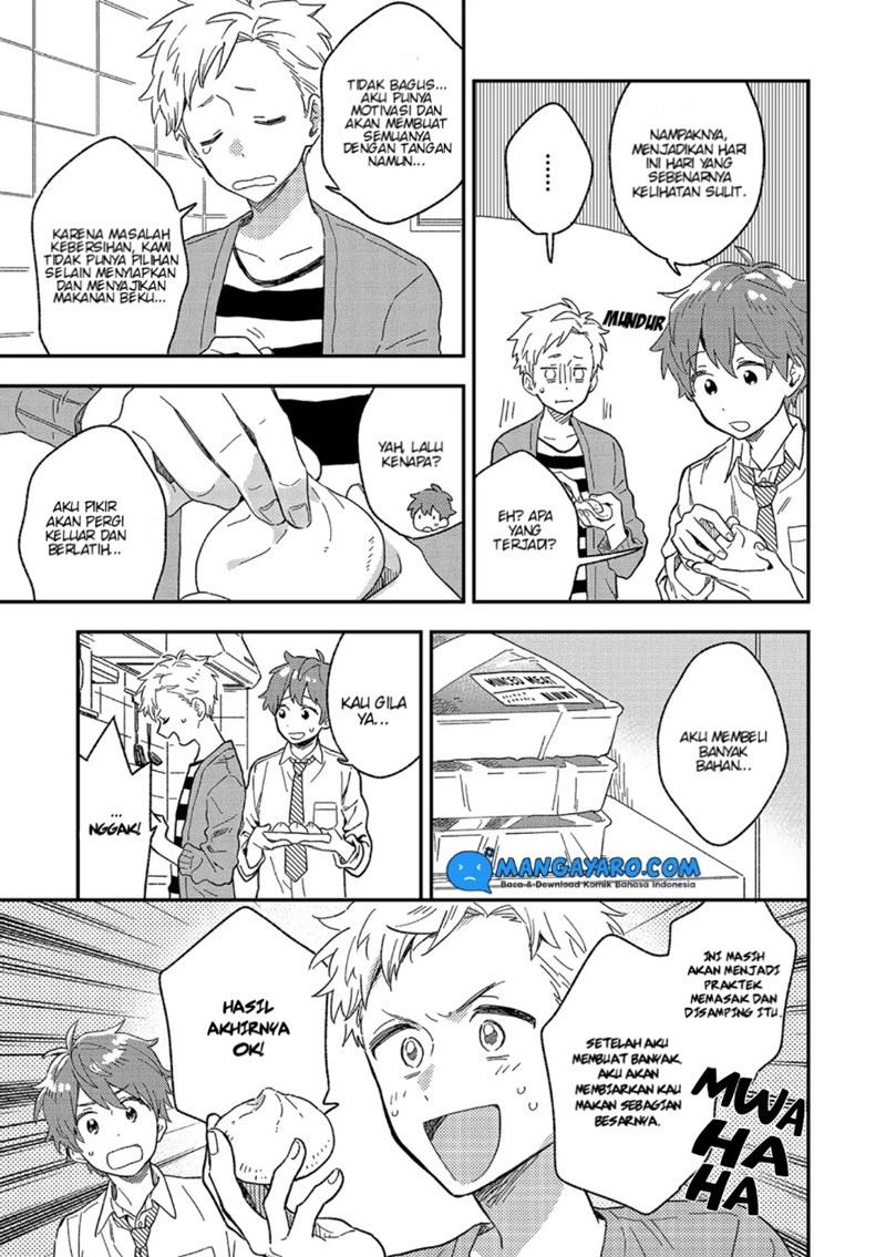 Danshi Koukousei wa Kyou mo Onaka ga Suiteiru chapter 4