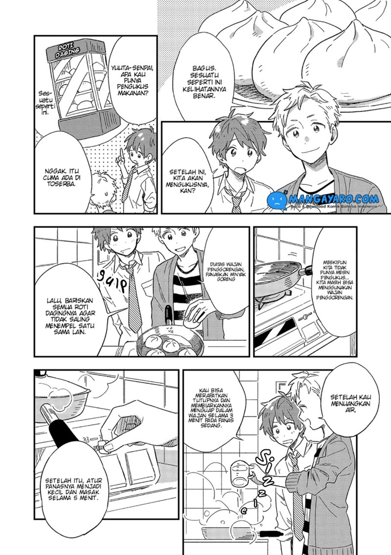 Danshi Koukousei wa Kyou mo Onaka ga Suiteiru chapter 4