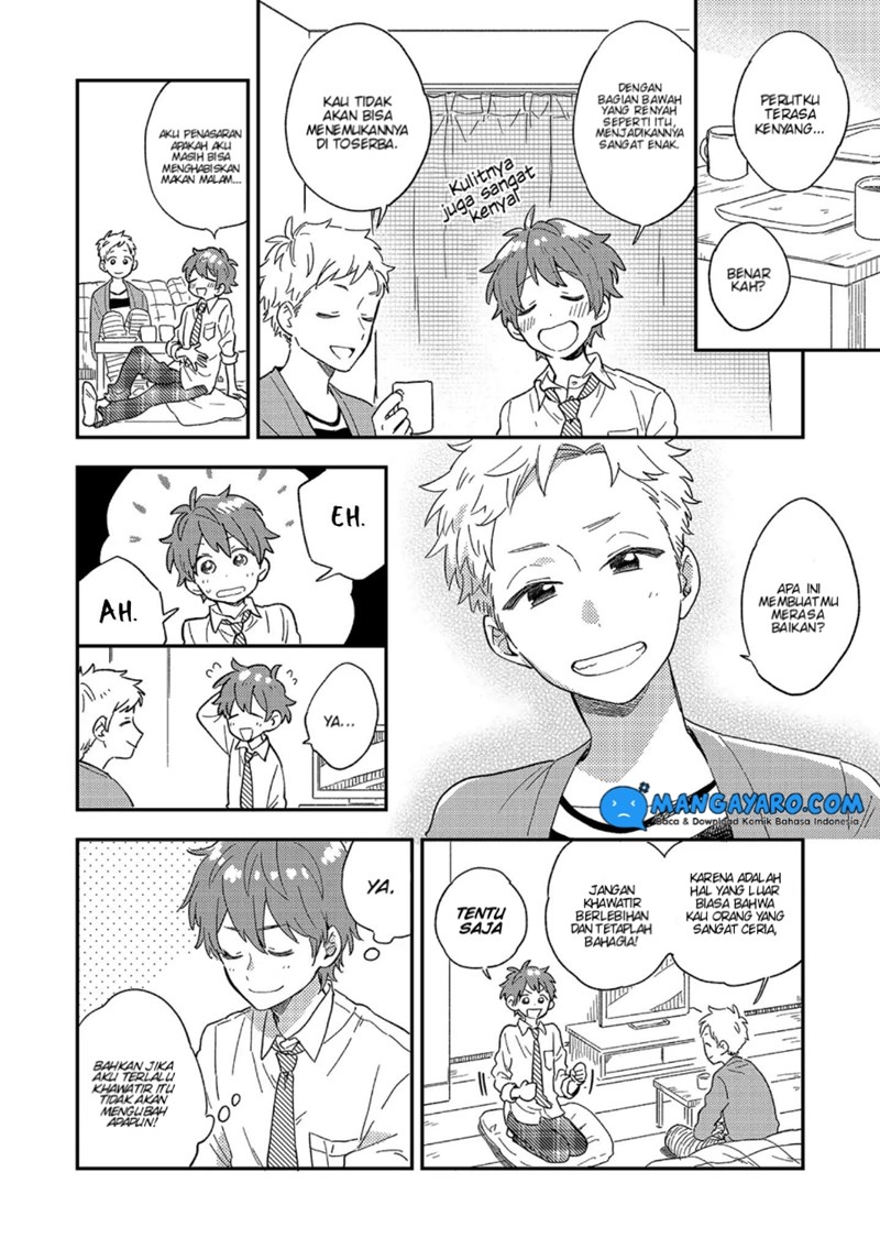 Danshi Koukousei wa Kyou mo Onaka ga Suiteiru chapter 4