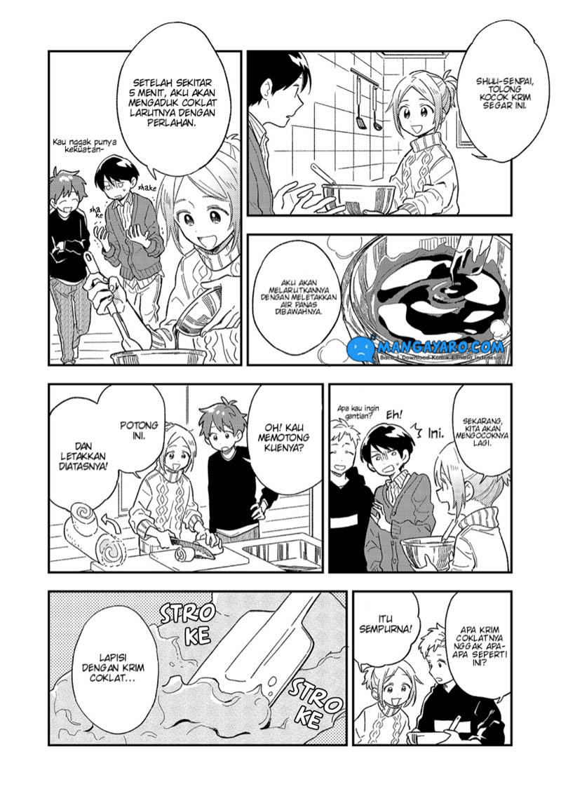 Danshi Koukousei wa Kyou mo Onaka ga Suiteiru chapter 5
