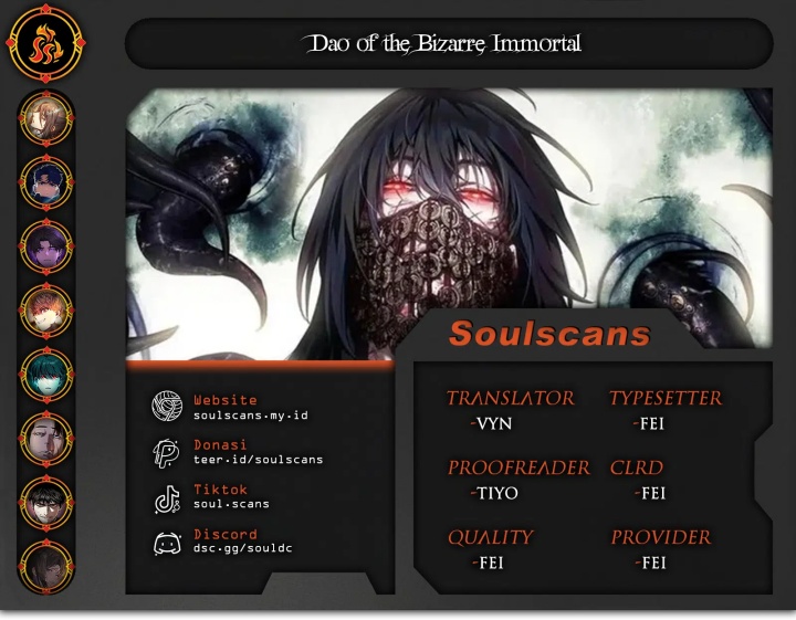 Dao of the Bizarre Immortal chapter 39