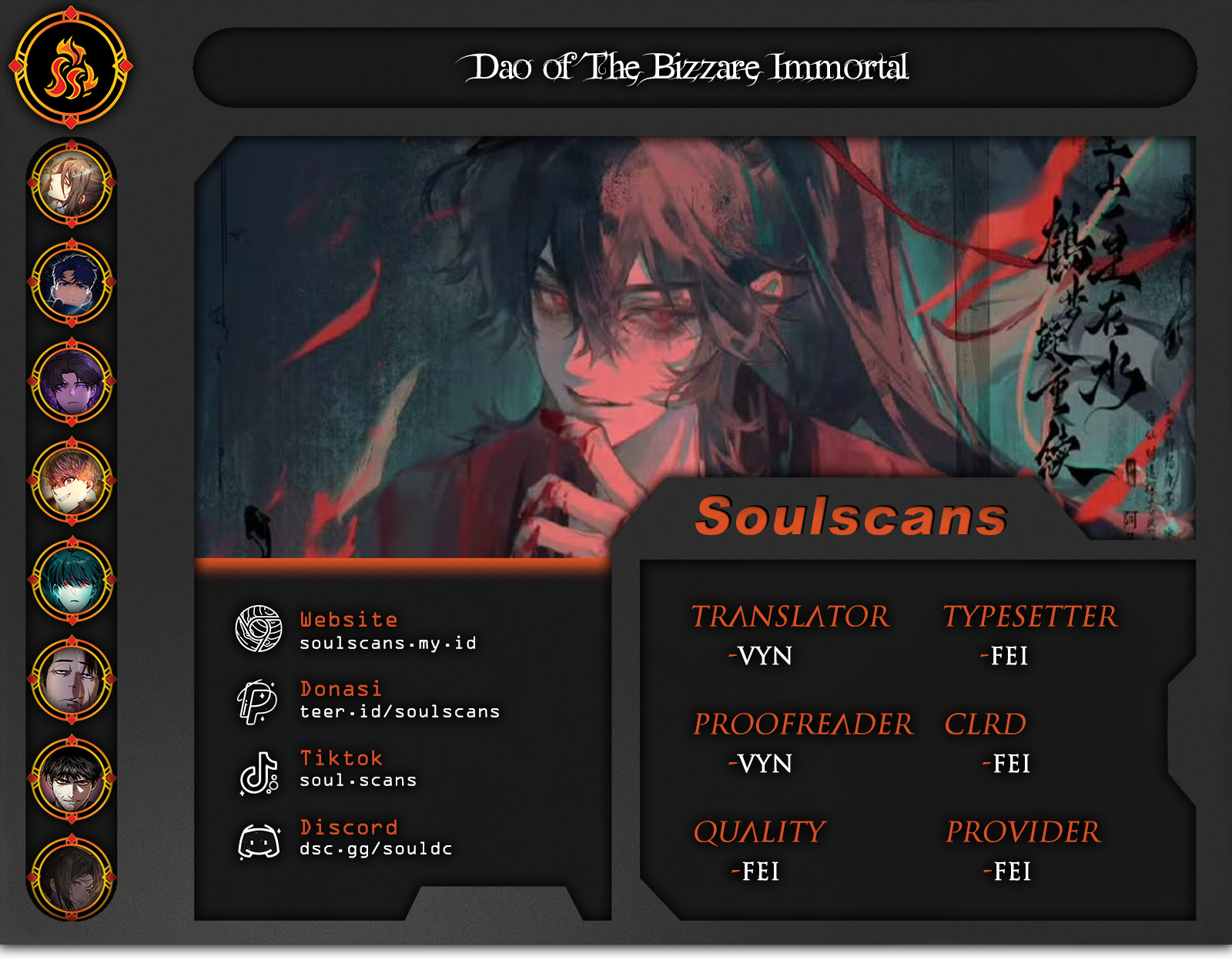 Dao of the Bizarre Immortal chapter 43