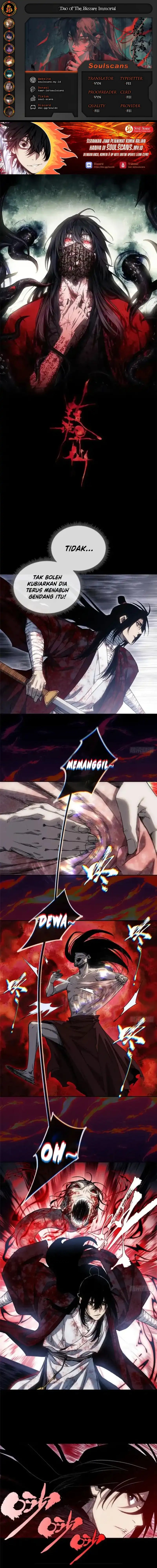 Dao of the Bizarre Immortal Chapter 61 Bahasa Indonesia