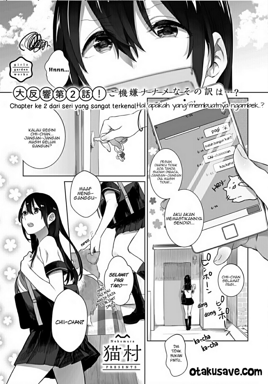 Dare ni mo Ienai Futarigoto Chapter 02 Bahasa Indonesia