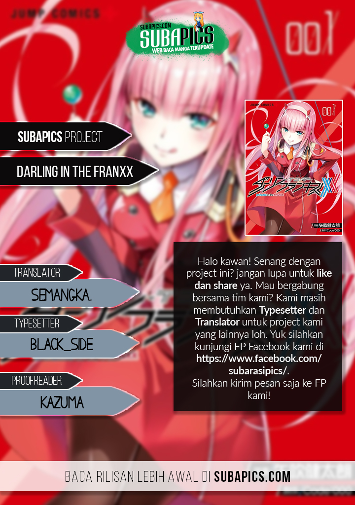 Darling In The FranXX Chapter 15 Bahasa Indonesia