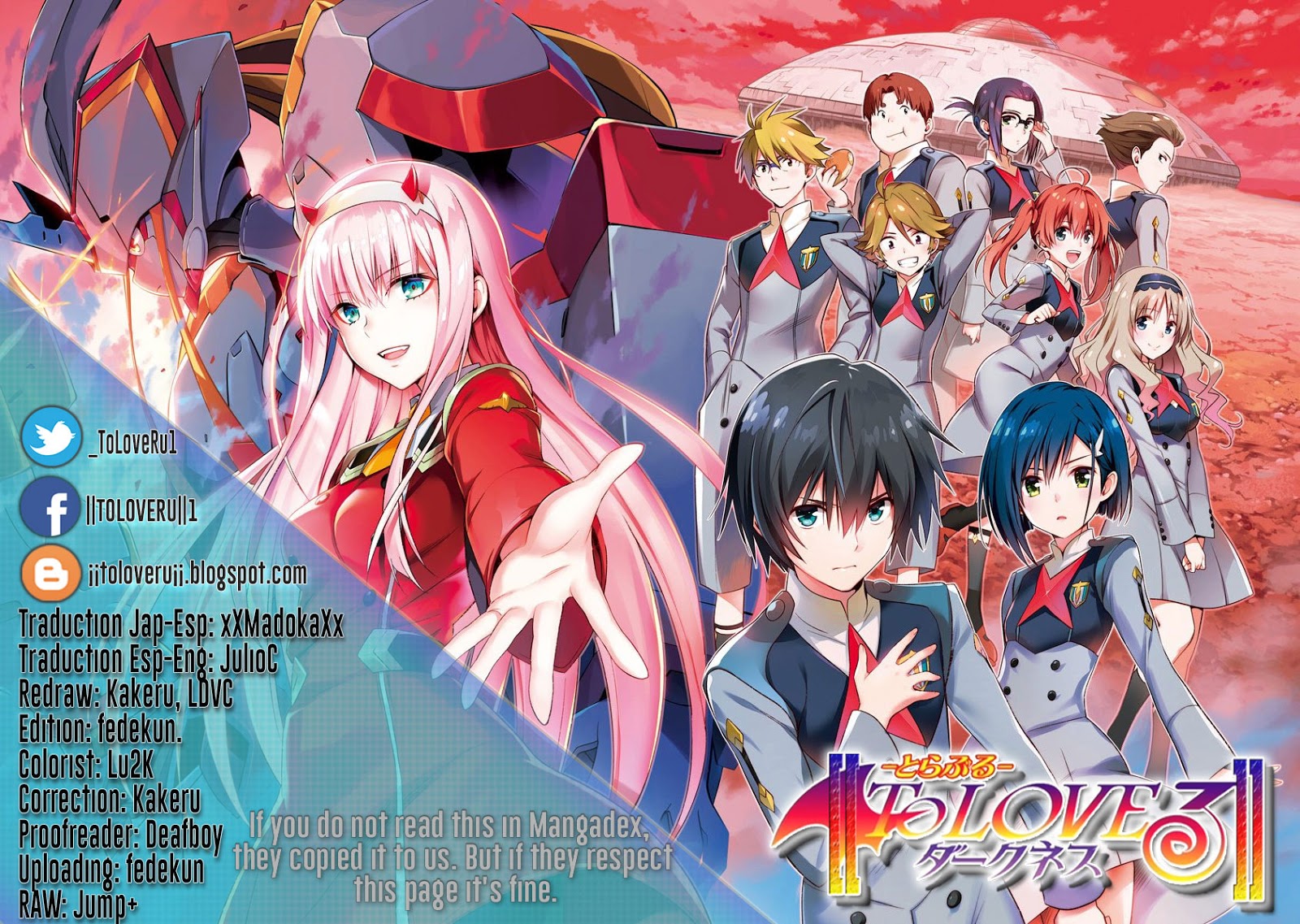 Darling In The FranXX Chapter 15 Bahasa Indonesia