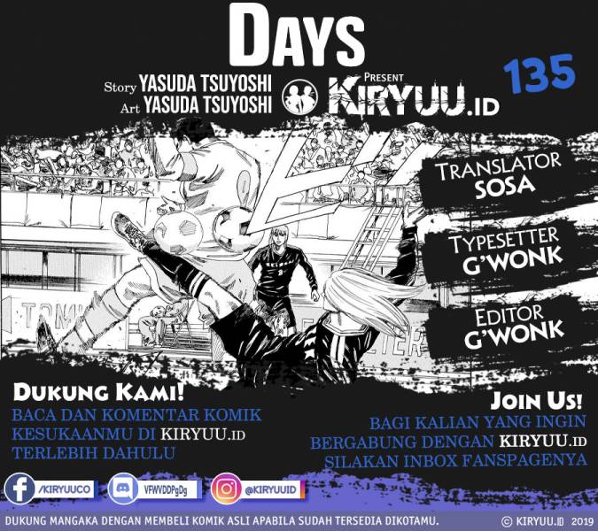 Days Chapter 135 Bahasa Indonesia