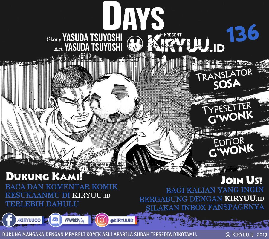 Days Chapter 136 Bahasa Indonesia