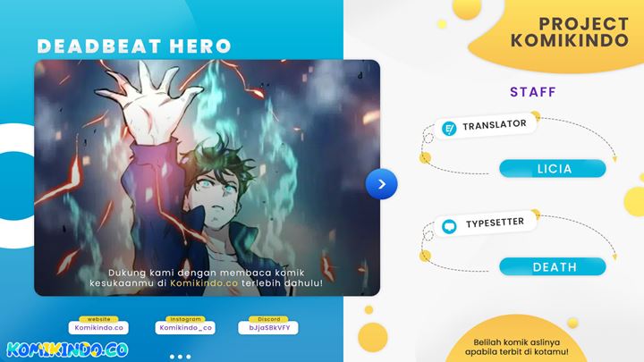 Deadbeat Hero Chapter 20 Bahasa Indonesia