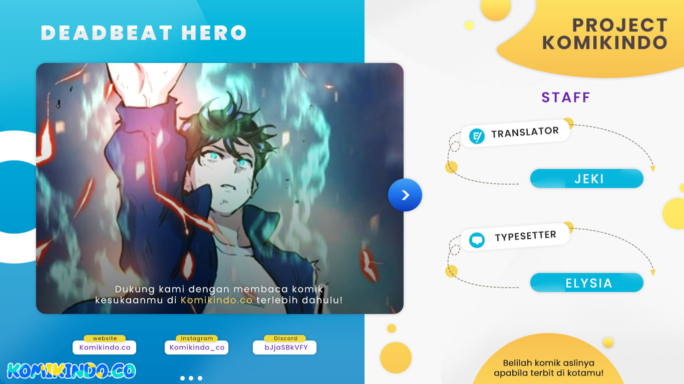 Deadbeat Hero Chapter 26 Bahasa Indonesia
